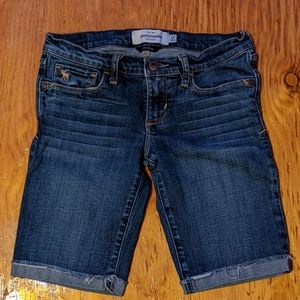 Abercrombie Jean shorts. Girls size 12.